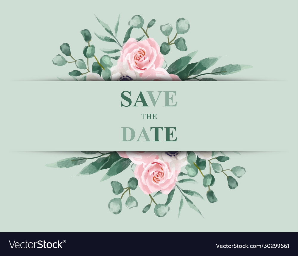 Save date for personal holiday wedding