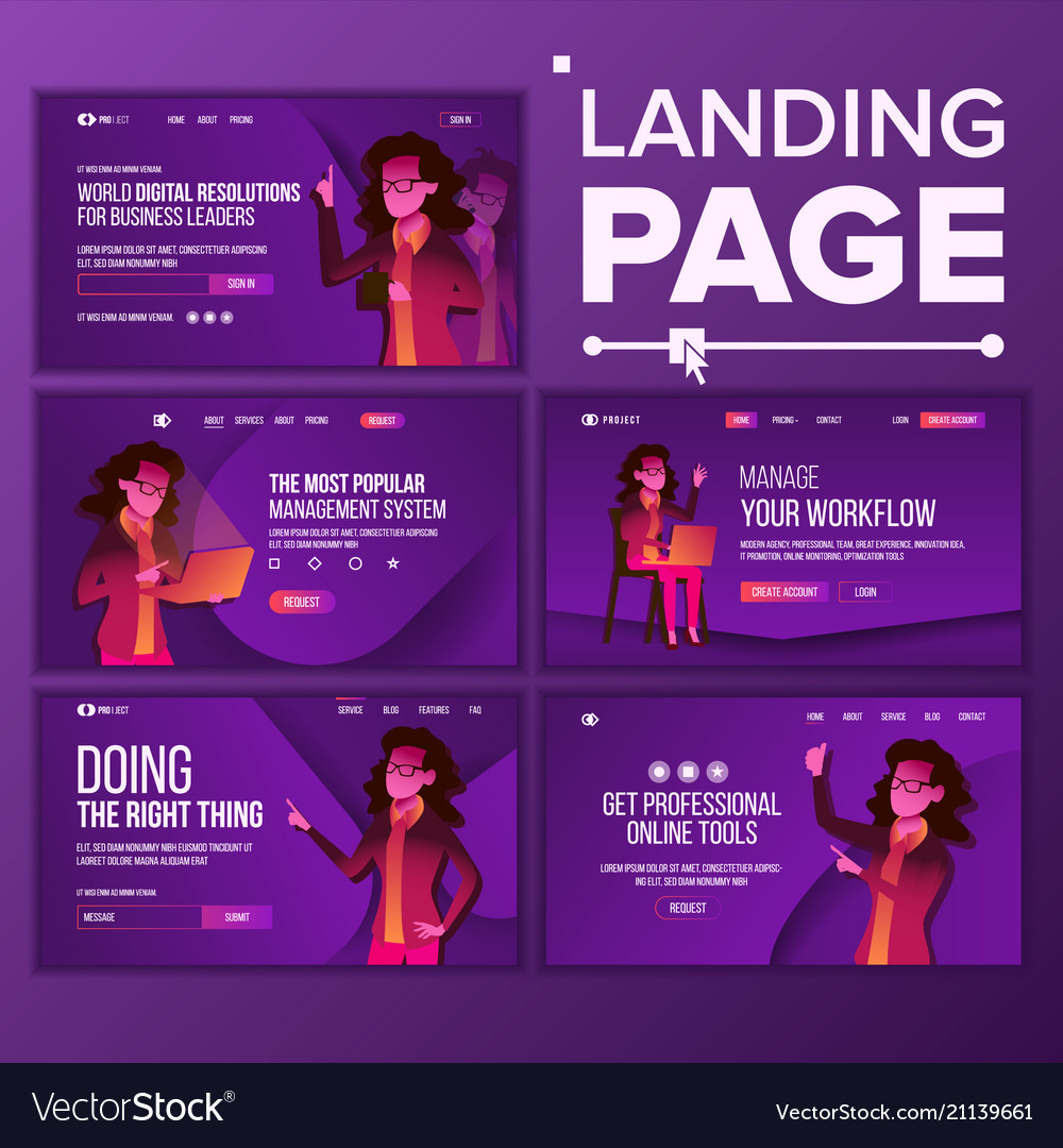 Workflow Management Landing Page