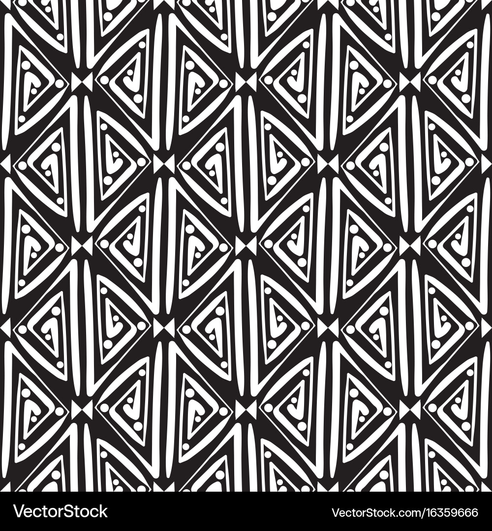 Abstract seamless hand drawn pattern Royalty Free Vector