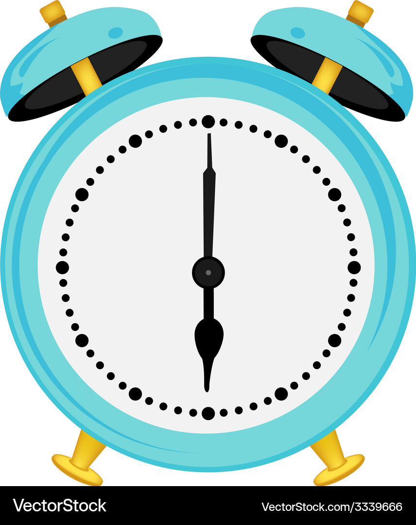 Alarm clock Royalty Free Vector Image - VectorStock