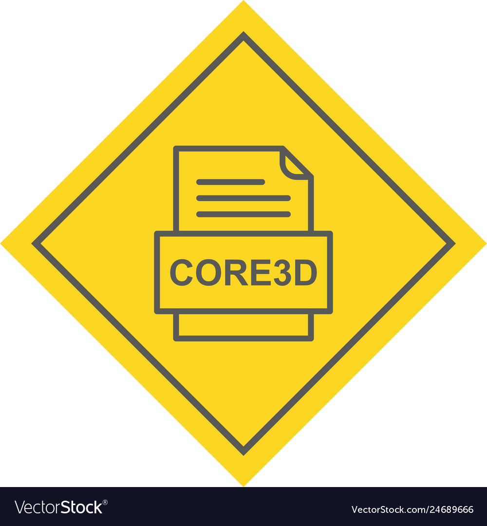 Core3d file document icon