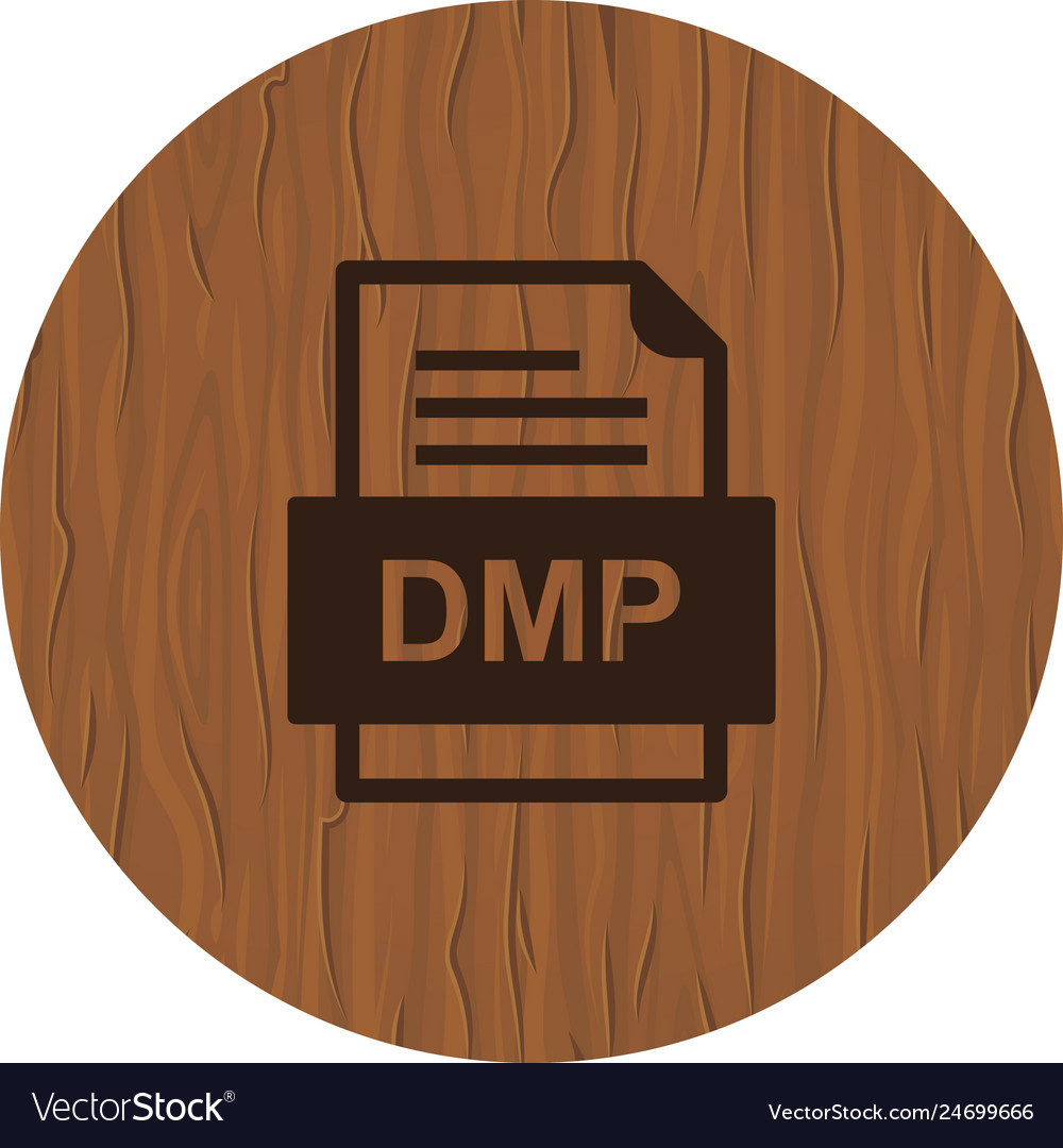 Dmp file document icon