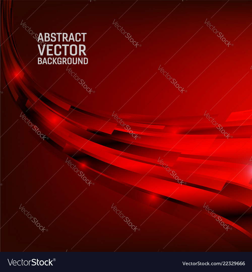 Dynamic Red Abstract Background