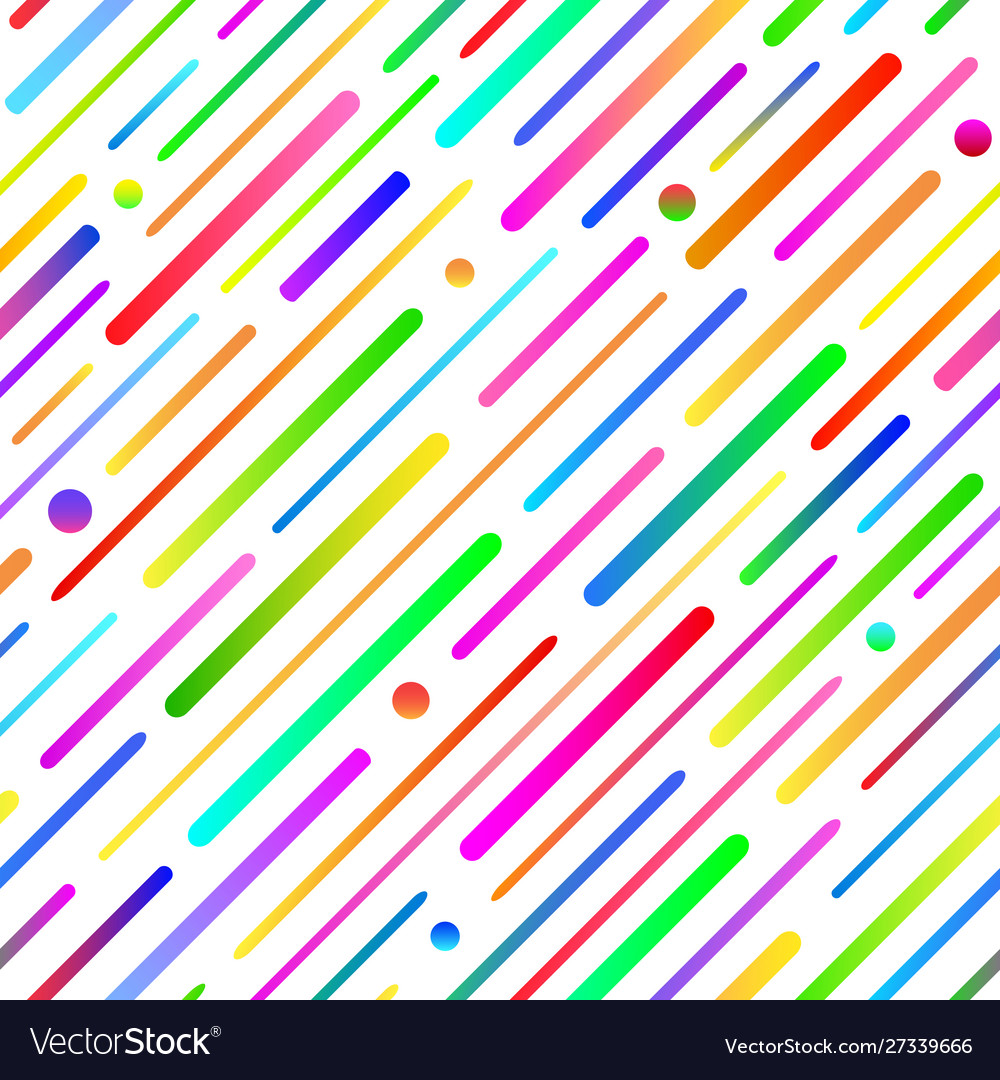 Rainbow Abstract Pattern