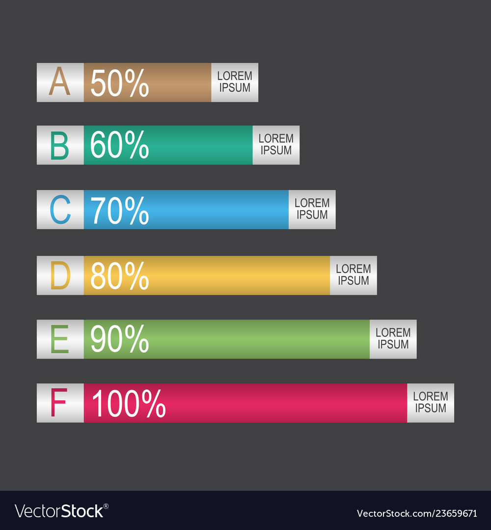 Bar chart graph diagram statistical horizontal