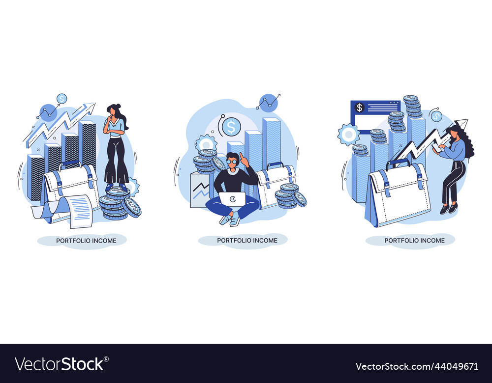 Investment portfolio with dollars or currency buy