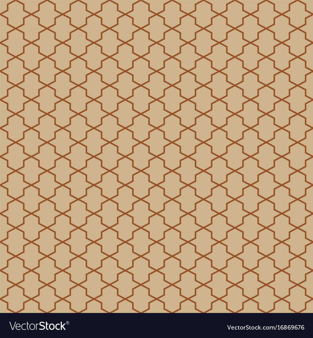 Abstract pattern in arabian style seamless