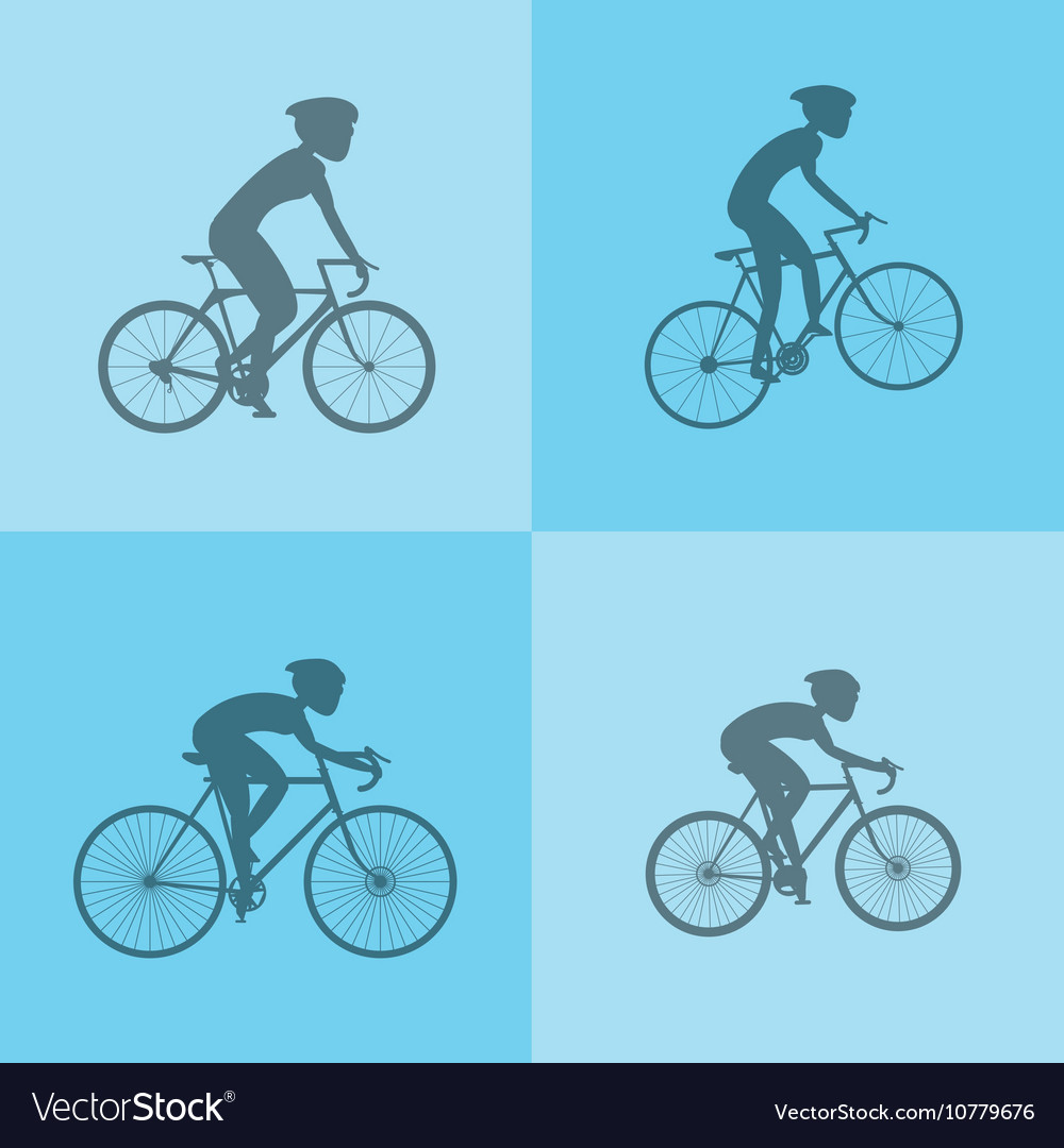 Assorted cyclists image