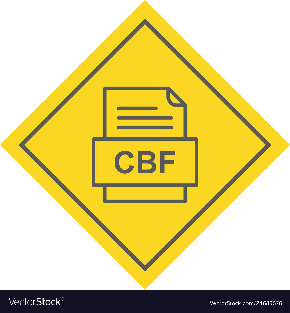 Cbf file document icon