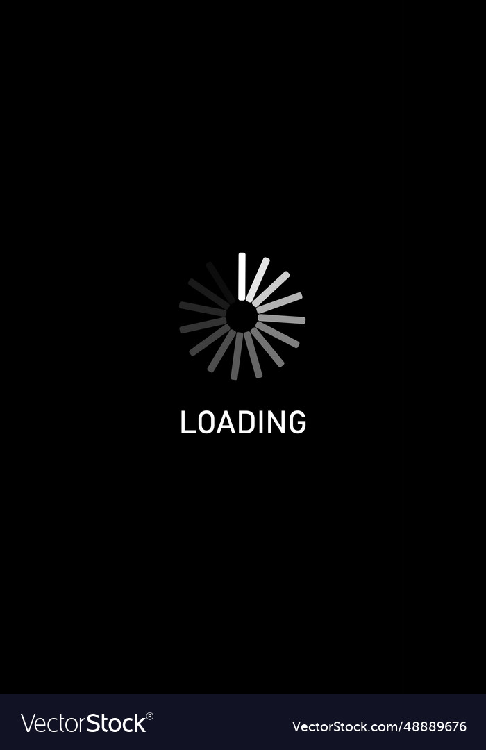 Loading bar circle image