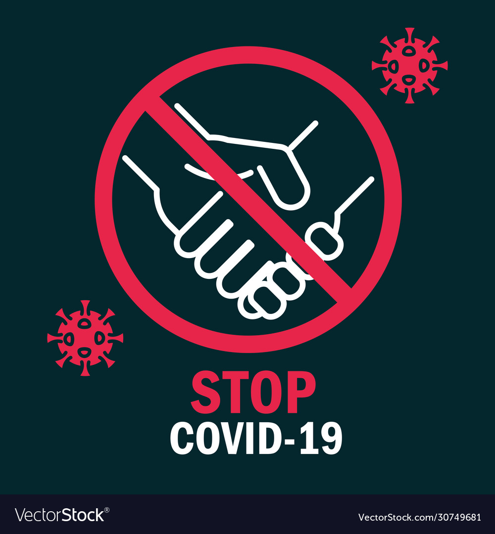 Avoid contact people stop covid19 19 pandemic