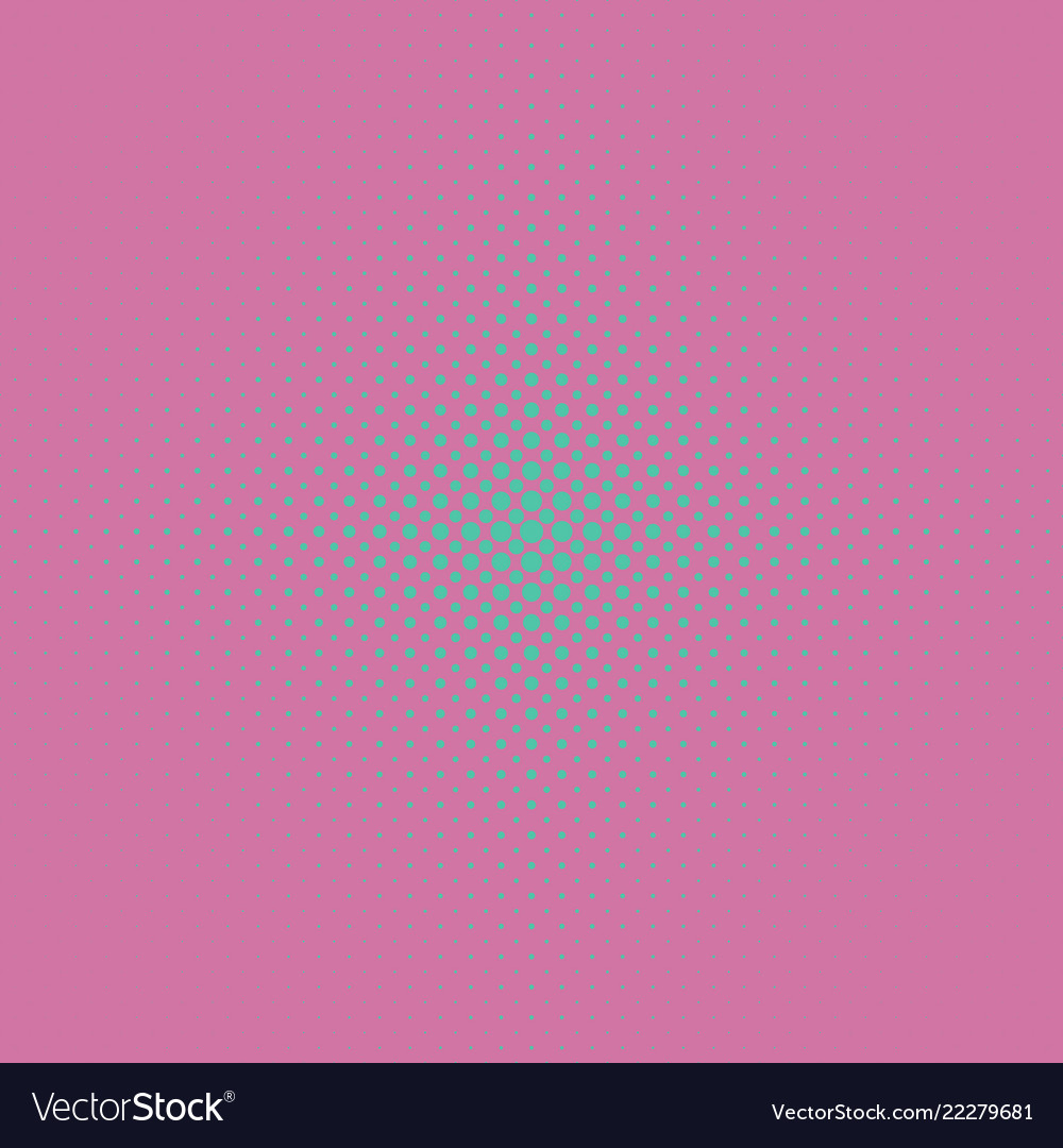 Color abstract repeating halftone dot pattern