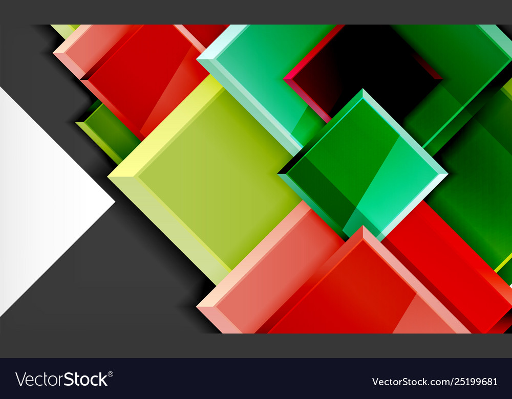 Colorful square and rectangle blocks background