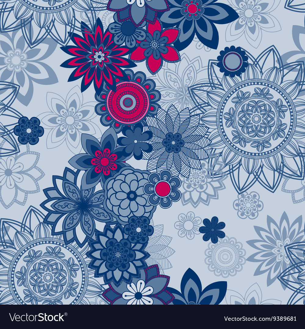 Floral Mandala Ornament Pattern