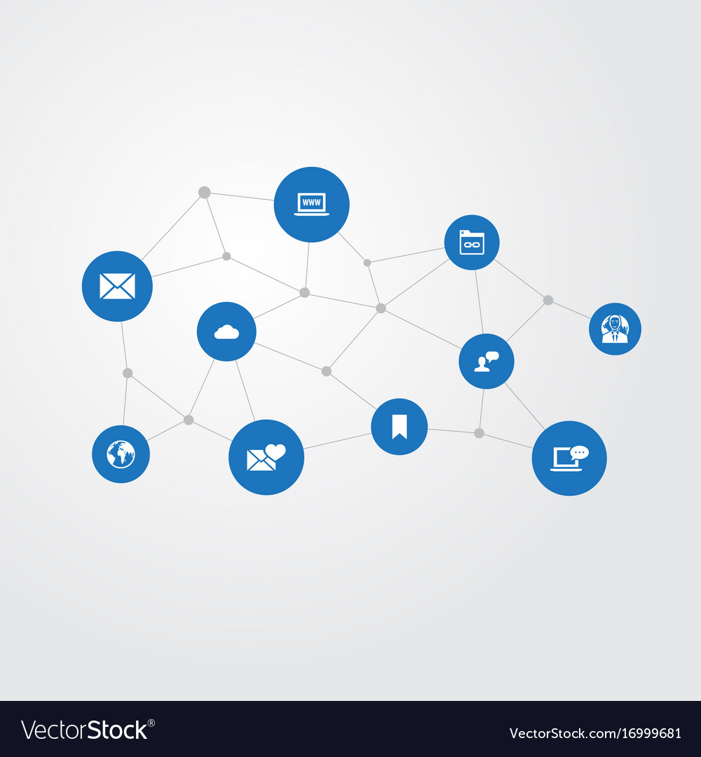 Set of simple user icons