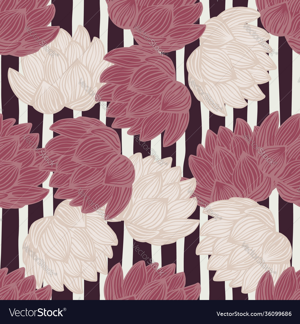 Abstract random hand drawn seamless pattern vector image Abstract random hand drawn seamless pattern