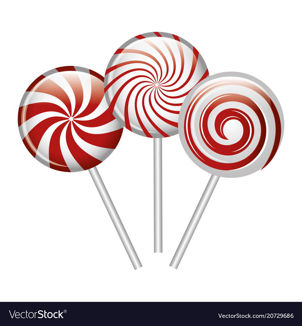 cartoon candy lollipop