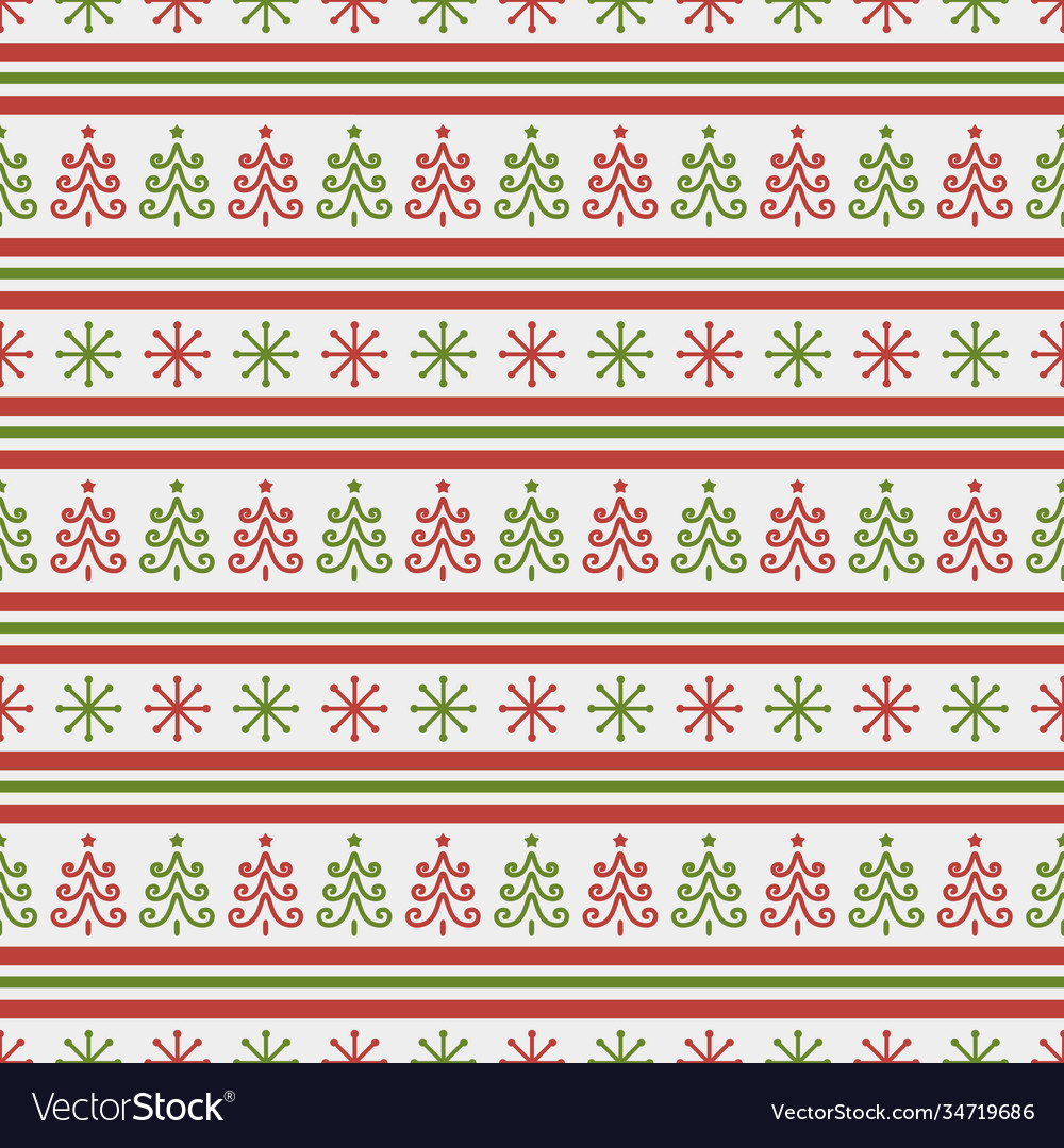 Christmas seamless pattern background Royalty Free Vector