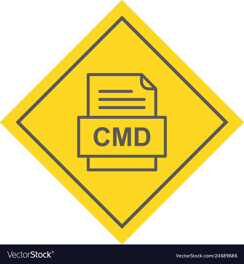 Cmd file document icon