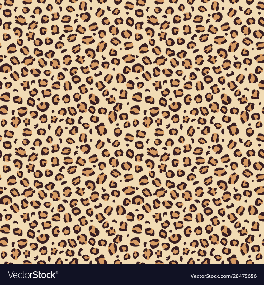 Leopard Print Seamless Pattern