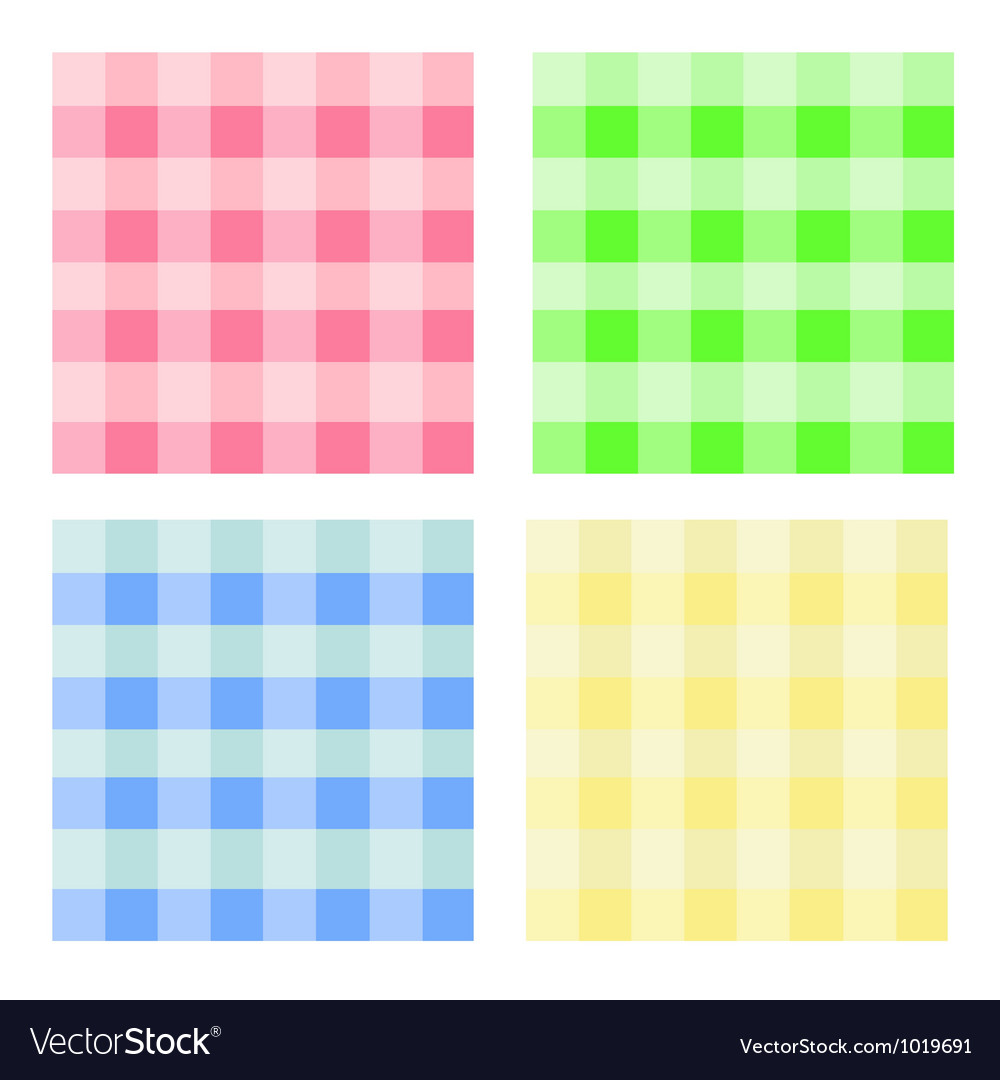 Colorful Check Pattern