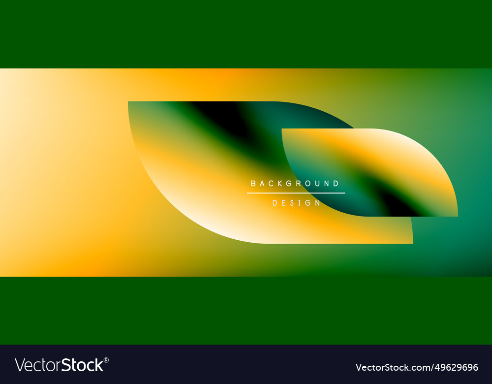 Circles and round shapes with gradients minimal Vector Image Circles and round shapes with gradients minimal