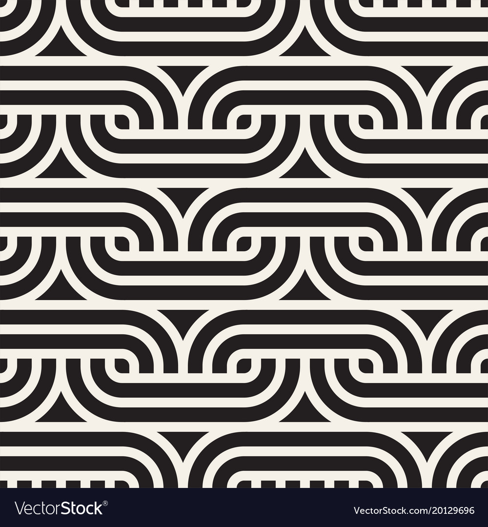 Lattice Pattern - Monochrome