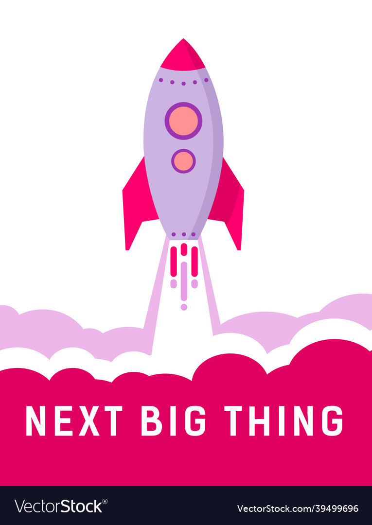Next big thing is a message on background