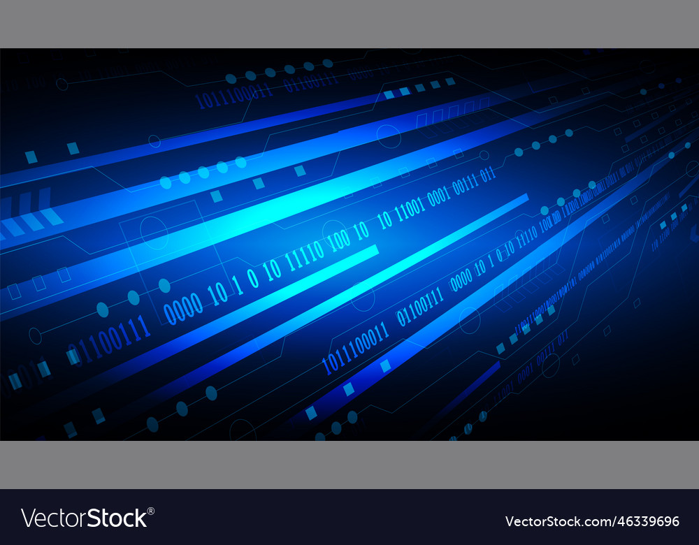 Technology background with hi-tech digital data