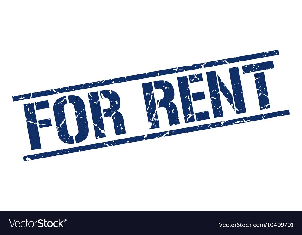 For rent stamp Royalty Free Vector Image - VectorStock