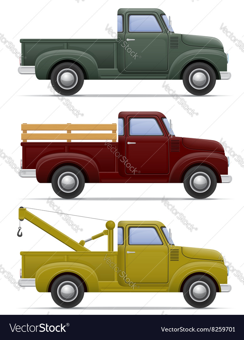 Retro Pickup Truck