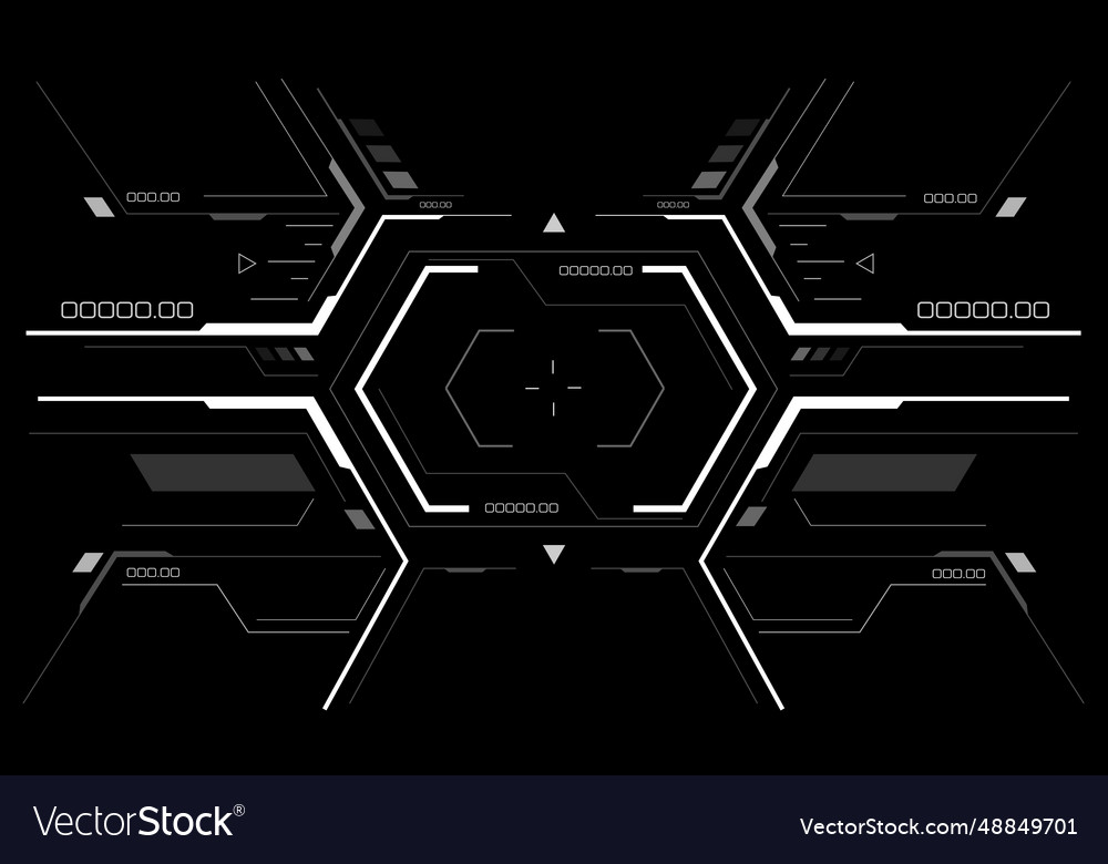 Sci-Fi HUD Interface Screen