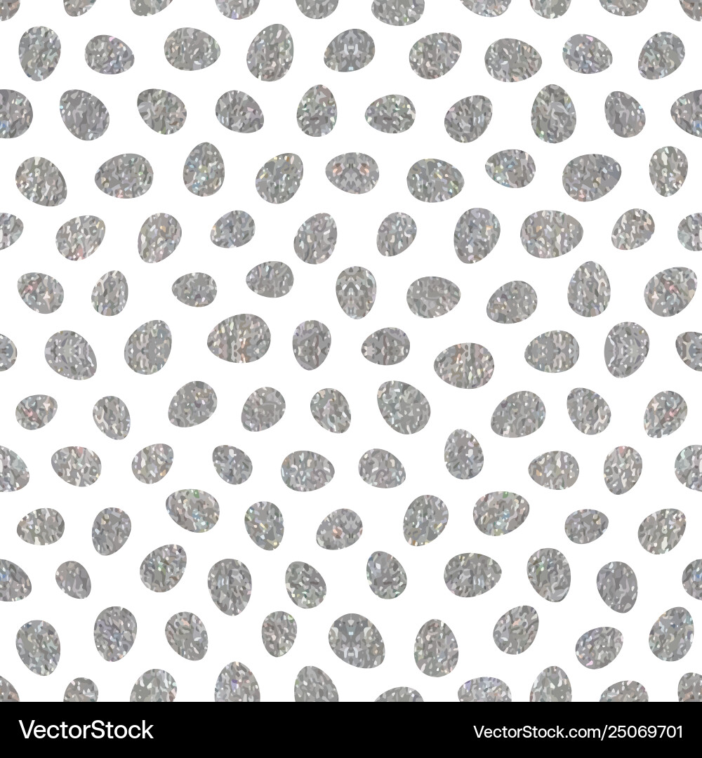 Seamless pattern with easter eggs Royalty Free Vector Image