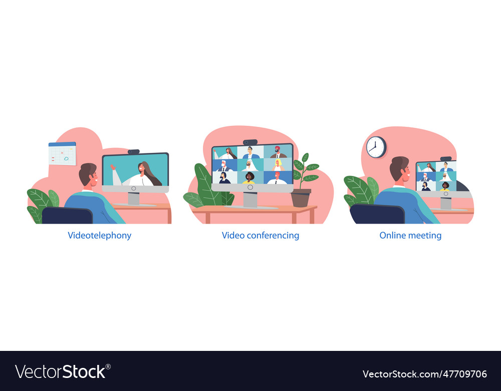 Isolierte Elemente mit Zeichen kommunizieren über vector image Isolierte Elemente mit Zeichen kommunizieren über