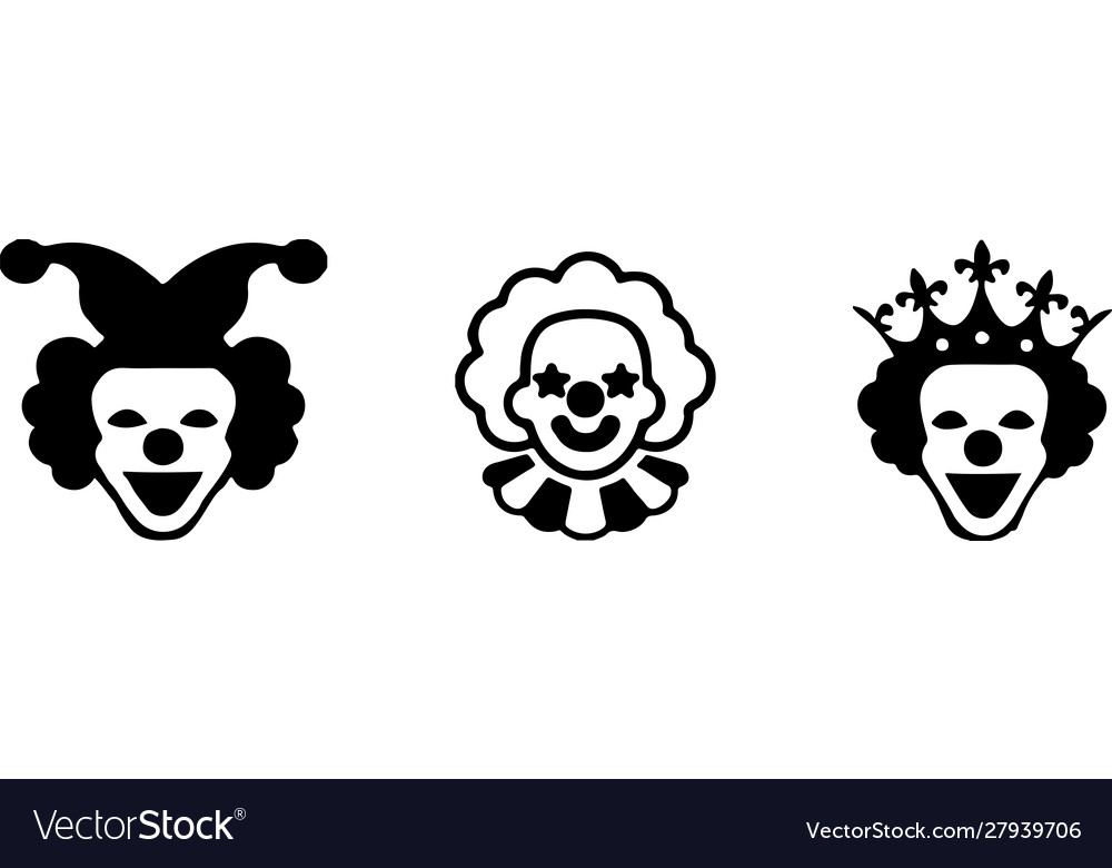 Joker icon isolated on white background