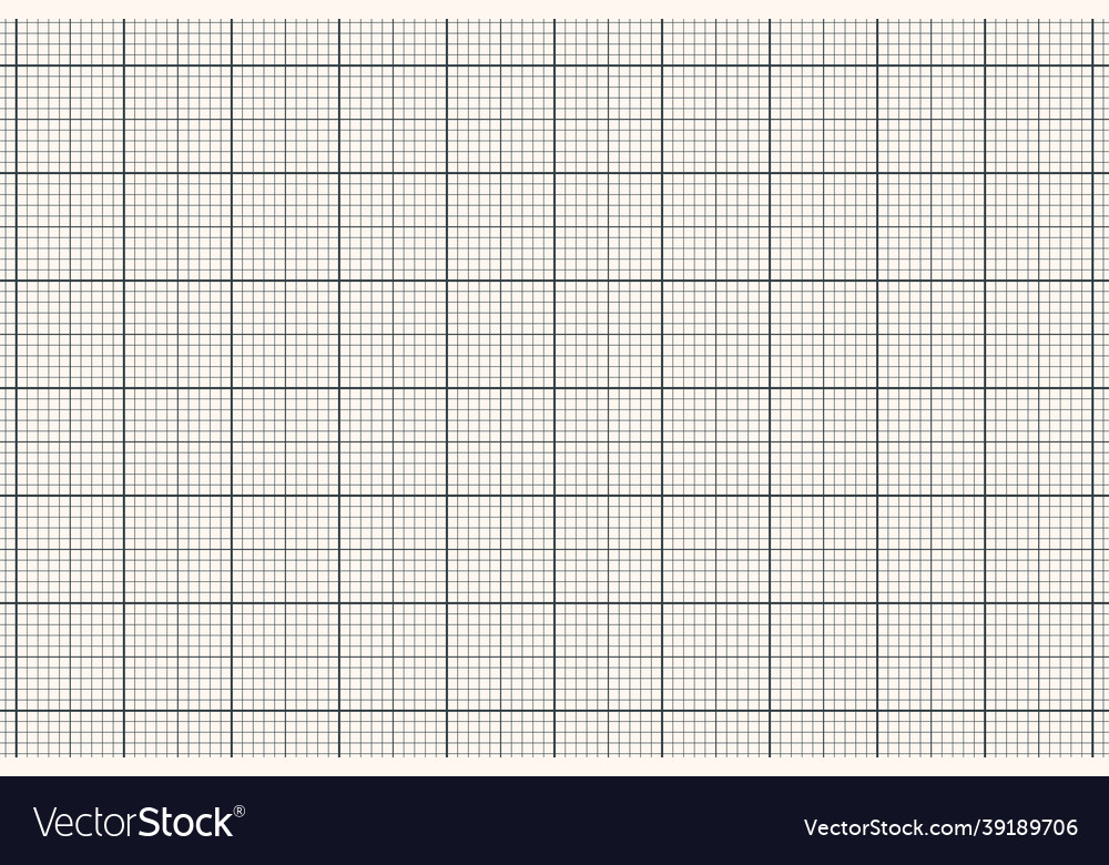 Millimeter graph paper grid abstract squared vector image Millimeter graph paper grid abstract squared