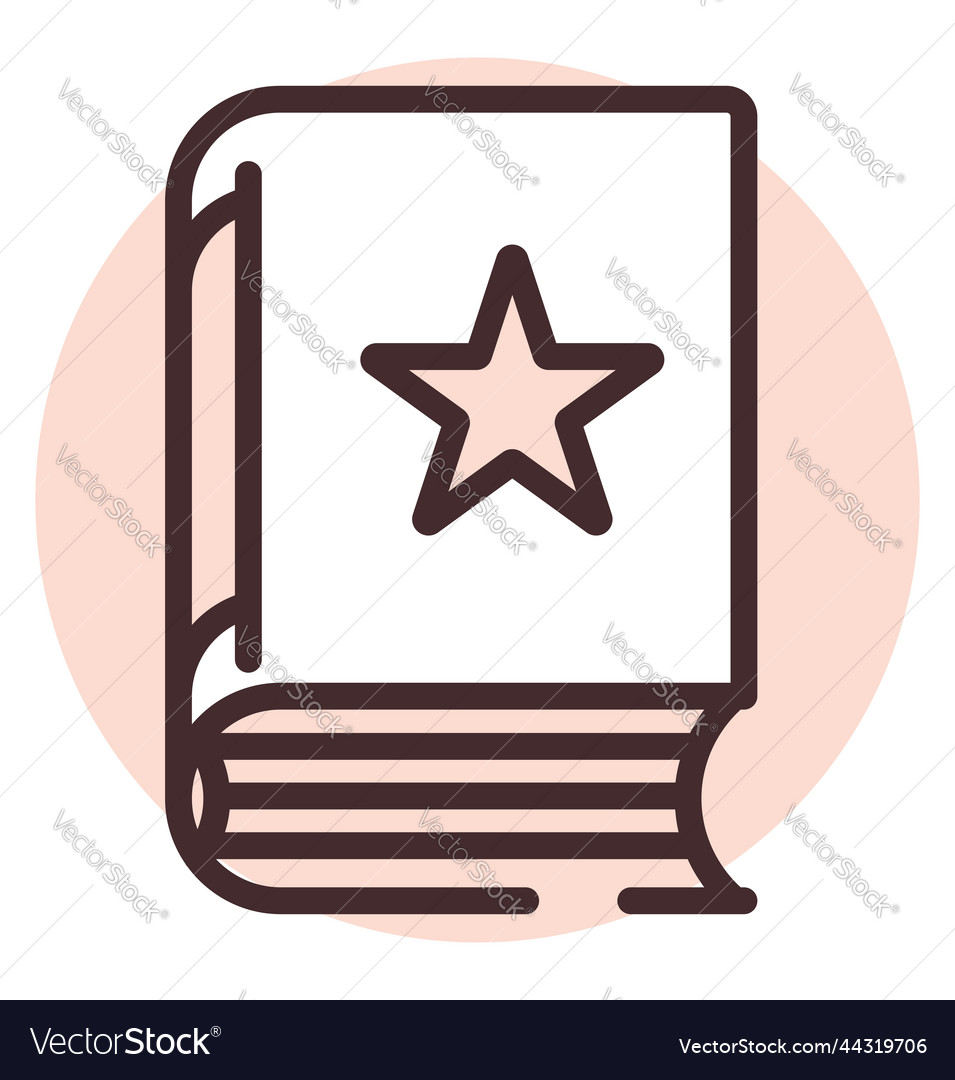 Printing book hardcover on white background