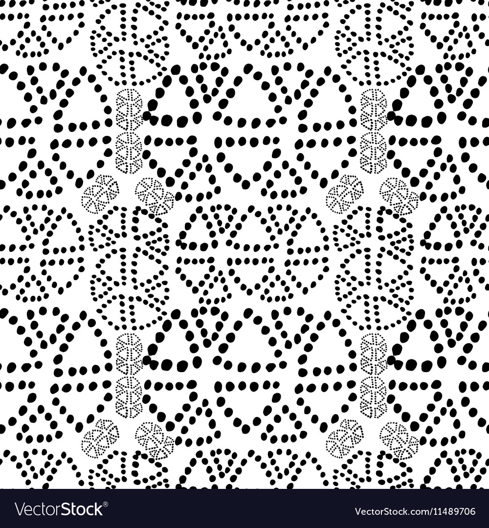 Seamless pattern with polka dot texture