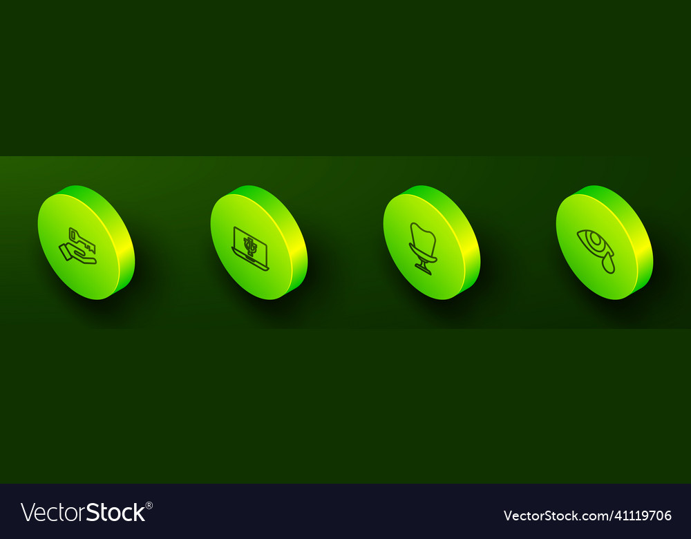 Set isometric line solution to the problem vector image Set isometric line solution to the problem