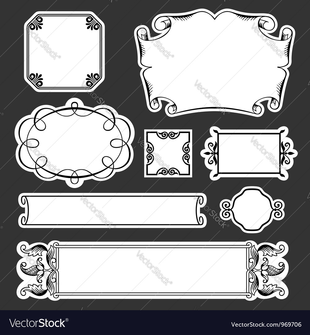 Set of frames