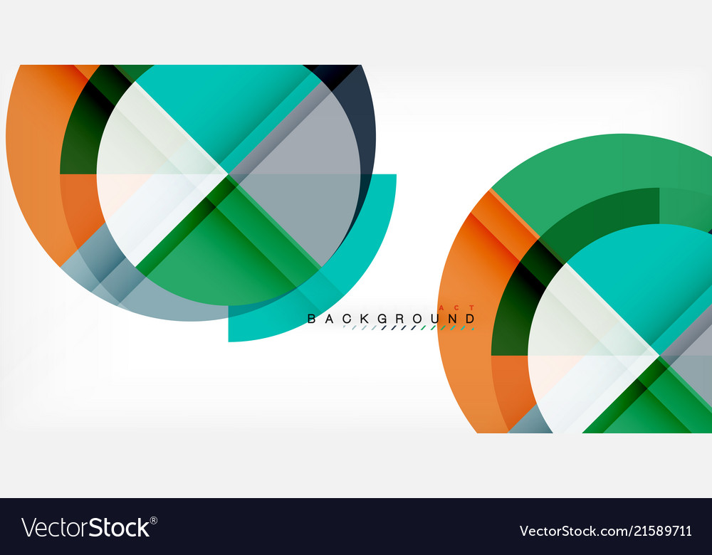 Circle abstract background Vector Image Circle abstract background