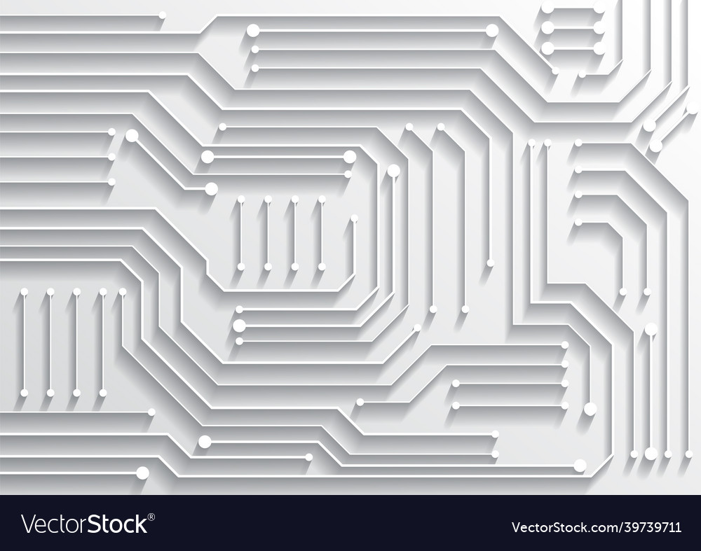 Circuit technology background with hi-tech digital vector image Circuit technology background with hi-tech digital