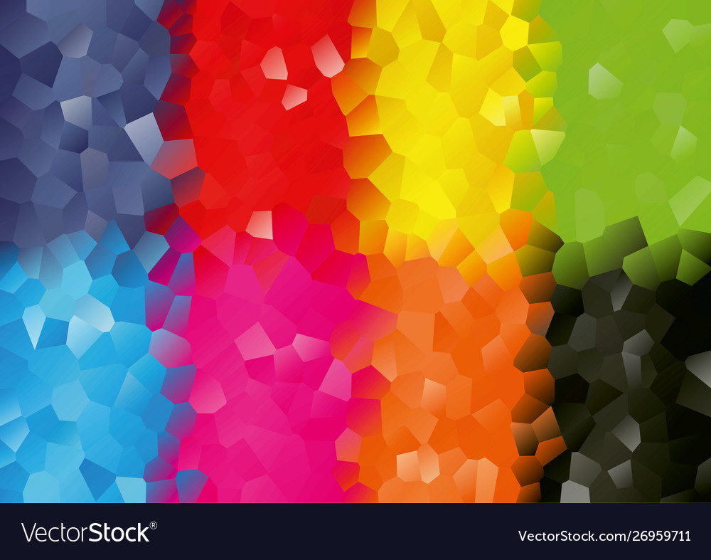 Colorful geometric pattern triangle polygons