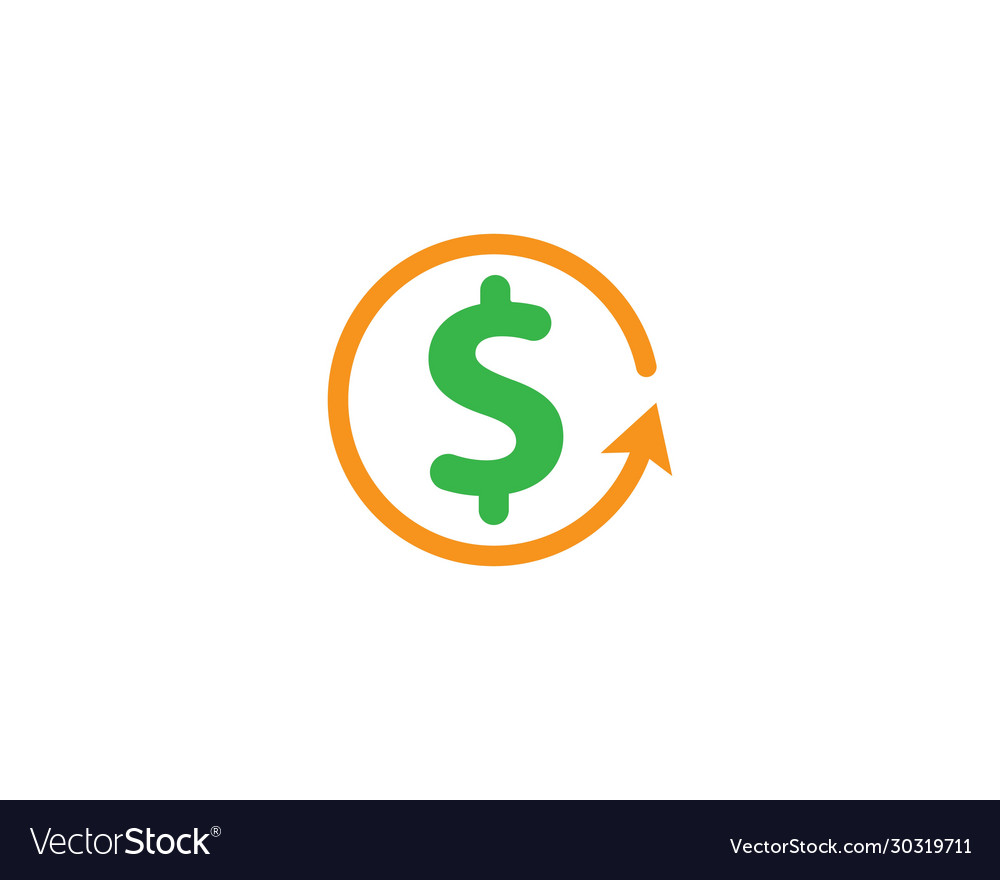 Dollar money icon Royalty Free Vector Image - VectorStock