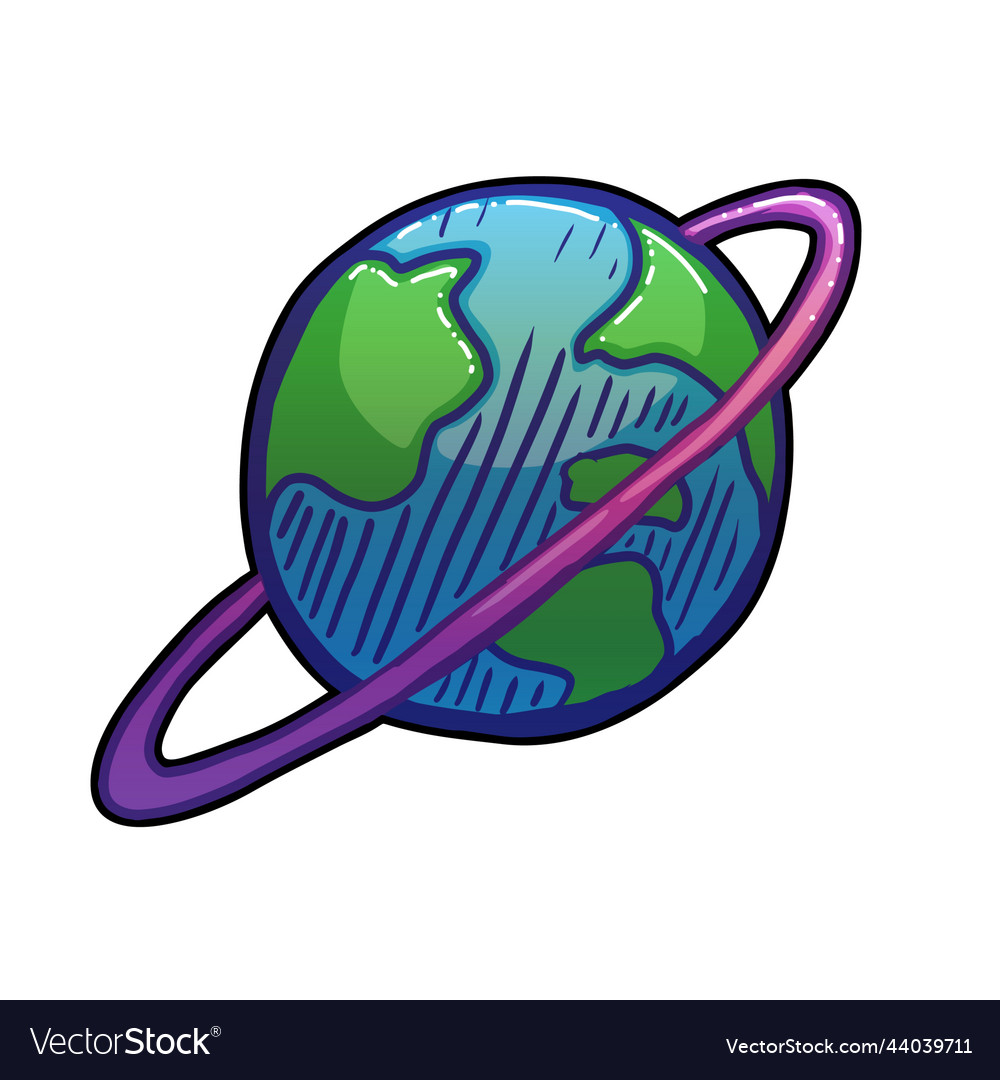 Global network icon isolated
