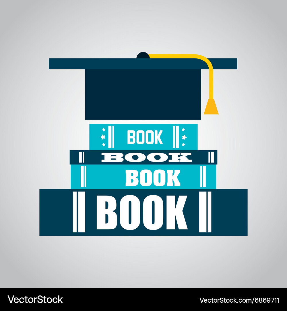Graduation concept design Royalty Free Vector Image