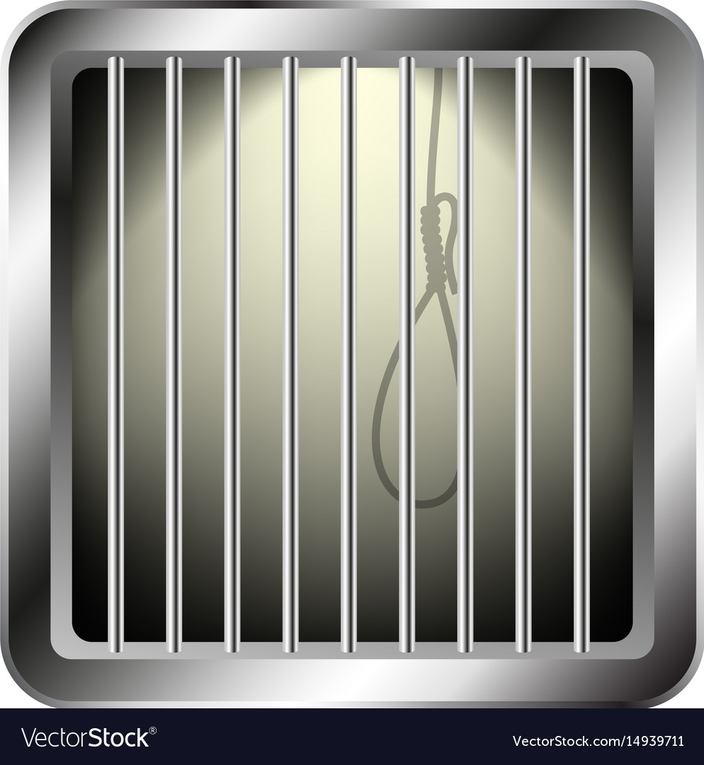 Prison cell interior with loop