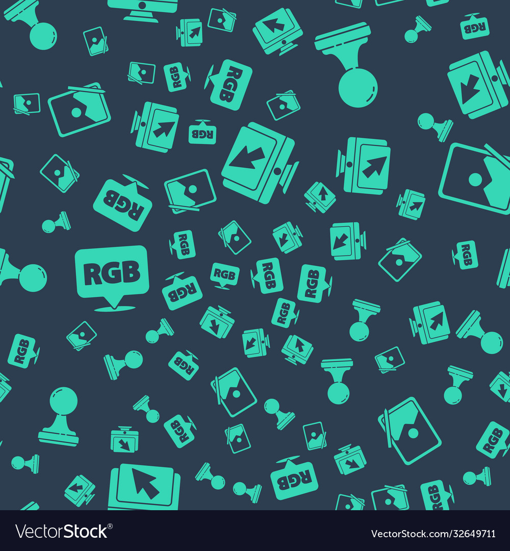 Set computer monitor and cursor stamp speech vector image Set computer monitor and cursor stamp speech