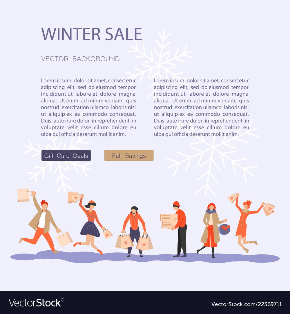 Web banner design template for christmas sale