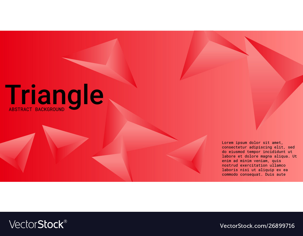 Abstract composition triangle